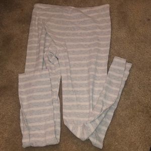Girls Striped Leggings